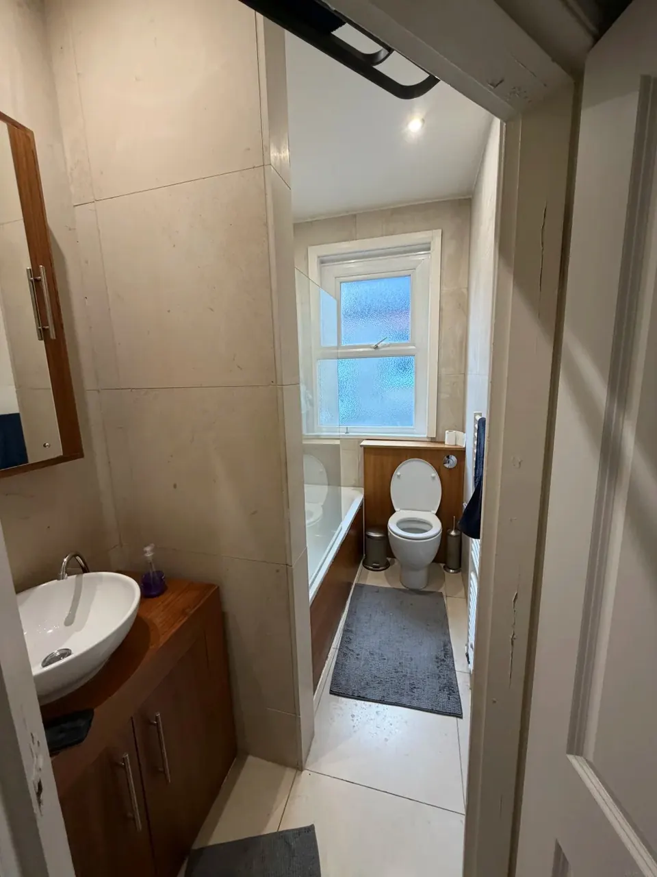 Original bathroom before refurbishment