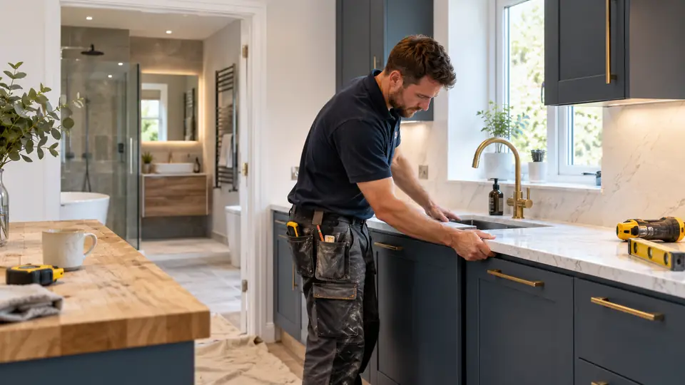 Kitchen and bathroom refurbishment