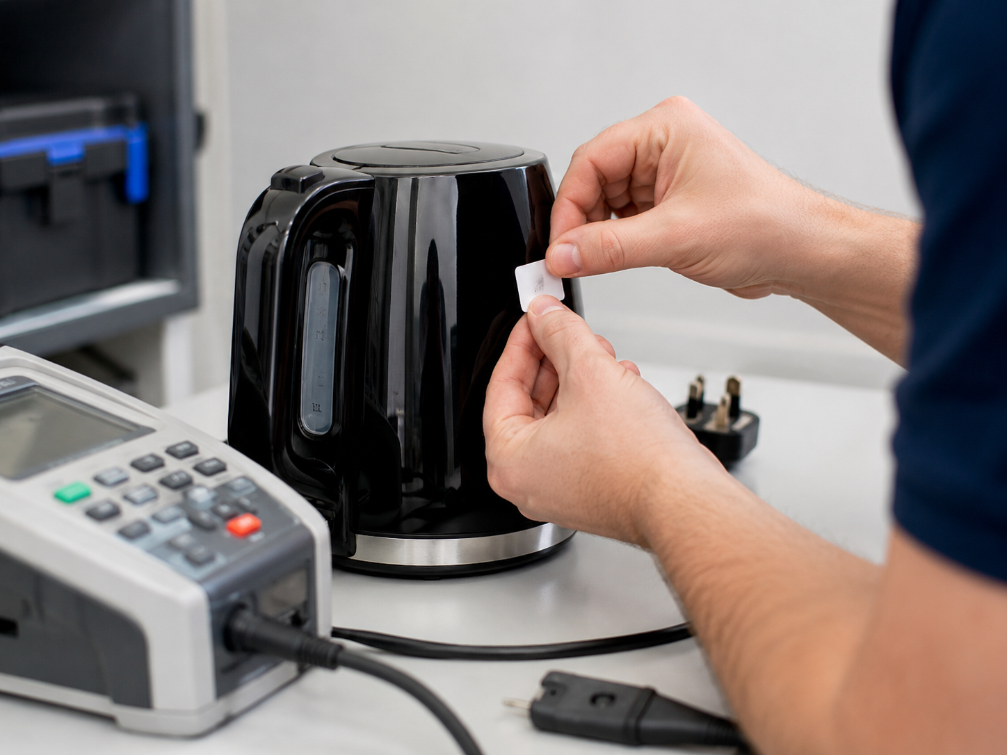 Appliance labelling during PAT testing